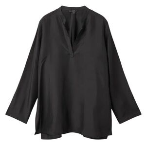 COS Black Long Sleeve Top